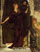 Not at Home Sir Lawrence Alma-Tadema - 1879 Walters Art Museum Sir Lawrence Alma-Tadema,OM.RA,RWS